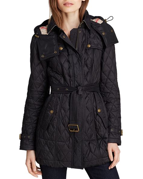 burberry finsbridge long quilted coat military green|Burberry Finsbridge Long Quilted Coat Women .